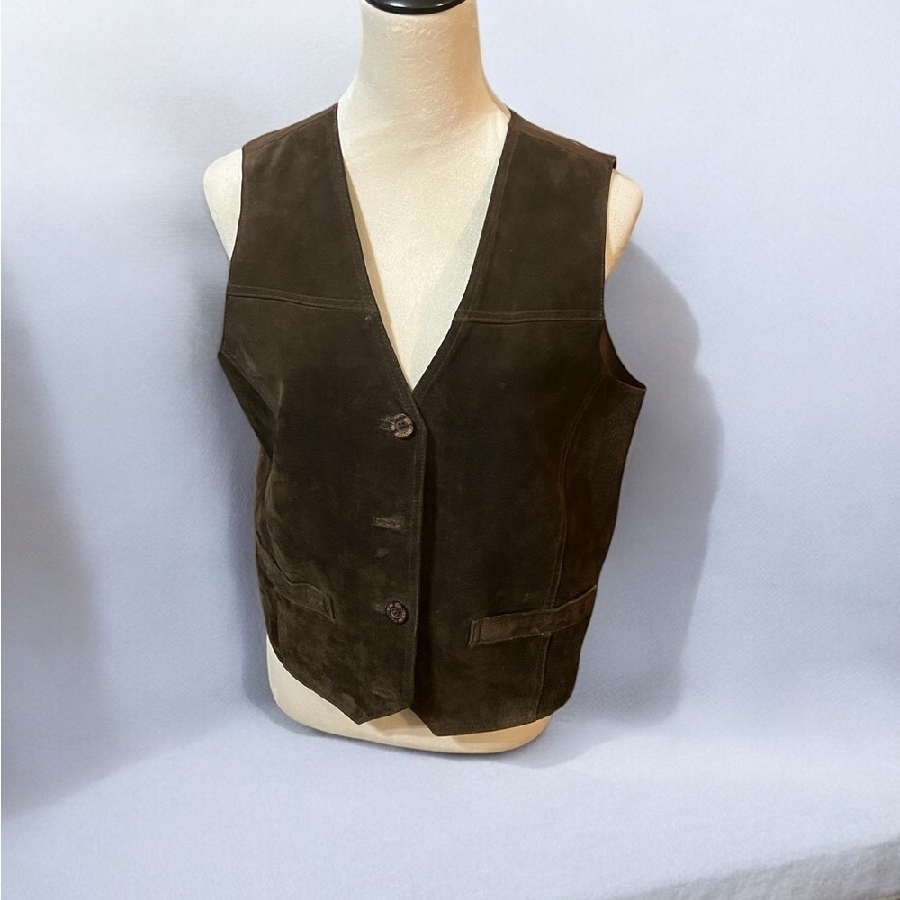 Route 66 Brown Classic Vest Size M
